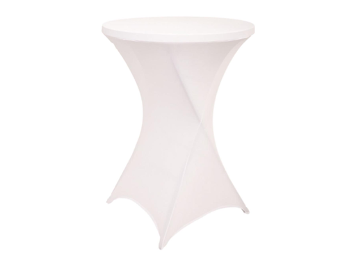 [TIM-8712607] Hoes voor statafel Brasq Ø80cm wit