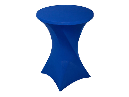 [TIM-8712609] Hoes voor statafel Brasq Ø80cm blauw