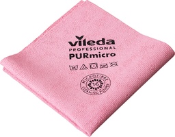 [TIM-174047] Microvezeldoek Vileda Purmicro Active rood (5)