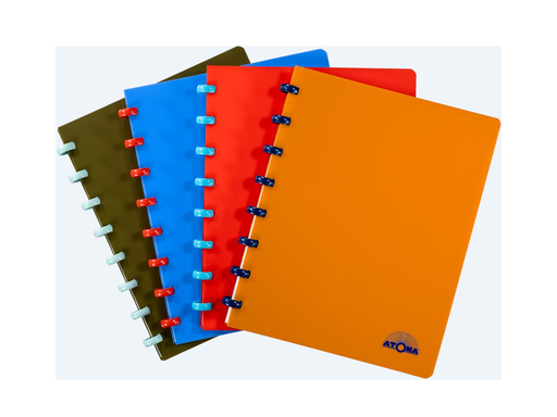 [TIM-A5561] Schrift Atoma Nature PP A5 commercieel geruit 144blz met kantlijn assorti
