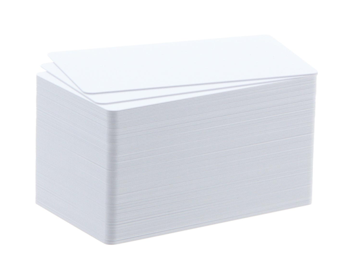 [TIM-BGCP030] Blanco kaarten van papier Badgy dikte 0,76mm voor Badgy100 of Badgy200 (100)