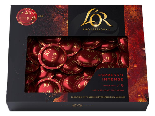 [TIM-4029937] Koffiediscs Douwe Egberts L'or professional Intensity 9 Espresso Intense (50)