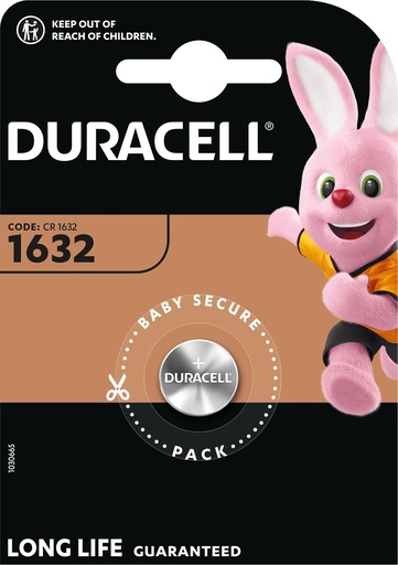 [TIM-4007420] Knoopcelbatterij Duracell Specialty Electronics CR1632