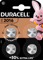 [TIM-4119314] Knoopcelbatterij Duracell Specialty Electronics CR2016 (4)