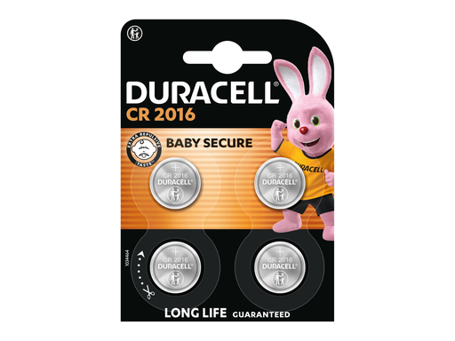 [TIM-4119314] Knoopcelbatterij Duracell Specialty Electronics CR2016 (4)
