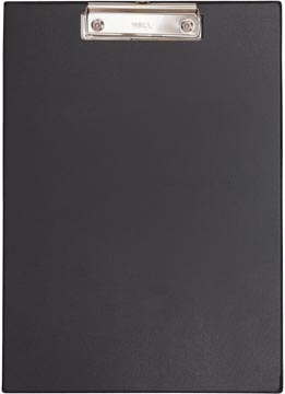 [TIM-2337090] Klemplaat Maul Poly karton met PP folie A4 staand zwart