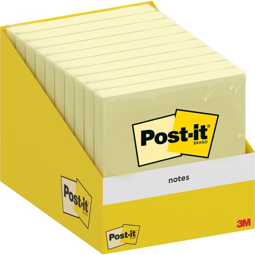 [TIM-6820CY] Memoblok Post-It Notes 76x76mm 100vel kanariegeel