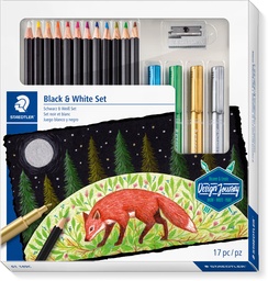 [TIM-61149C] Kleurpotlood Staedtler Black & White Set assorti (17)