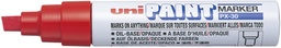 [TIM-UPX30R] Paintmarker Uni PX-30 beitelpunt 4-8,5mm rood