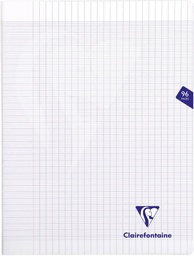 [TIM-393361C] Schrift Clairefontaine Mimesys PP A4+ 24x32cm 96blz met kantlijn seyès transparant