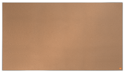 [ACCO-1915416] Kurkbord Nobo Impression Pro Widescreen 122x69cm bruin