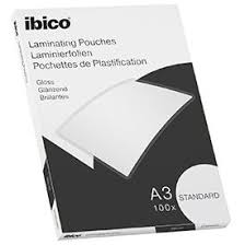 [ACCO-627313] Lamineerhoes Ibico Basics Standard Gloss A3 2x110µ (100)