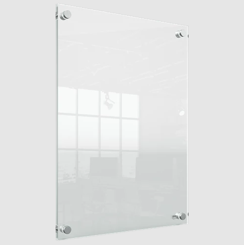 [ACCO-1915590] Posterframe Nobo Premium Plus acryl A3 wandgemonteerd transparant