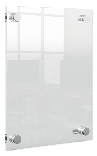 [ACCO-1915592] Posterframe Nobo Premium Plus acryl A5 wandgemonteerd transparant