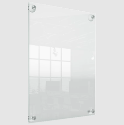 [ACCO-1915599] Posterframe Nobo Premium Plus acryl A3 wandgemonteerd en verplaatsbaar transparant