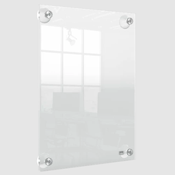 [ACCO-1915600] Posterframe Nobo Premium Plus acryl A4 wandgemonteerd en verplaatsbaar transparant