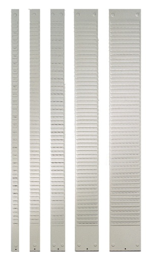 [ACCO-1900393] Paneel Nobo T-fichen metaal 32 sleuven index 2