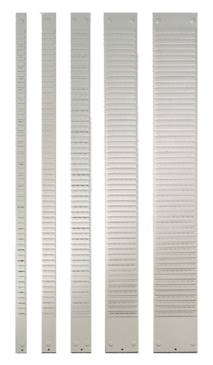 [ACCO-1900405] Paneel Nobo T-fichen metaal 54 sleuven index 4