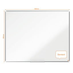 [ACCO-1915159] Whiteboard Nobo Premium Plus Staal magnetisch 150x120cm wit