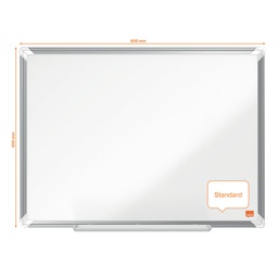[ACCO-1915143] Whiteboard Nobo Premium Plus Emaille magnetisch 60x45cm wit