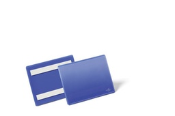 [DUR-176307] Documenthoes Durable A6 liggend 148x105mm zelfklevend blauw (50)