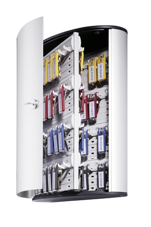 [DUR-195523] Sleutelkast Durable Key Box 72 sleutels met cilinderslot metaal-zilver (D195523)