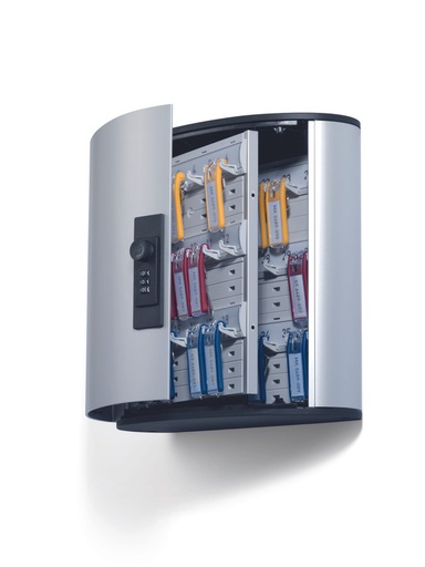 [DUR-196623] Sleutelkast Durable Key Box 36 sleutels met cijferslot metaal-zilver
