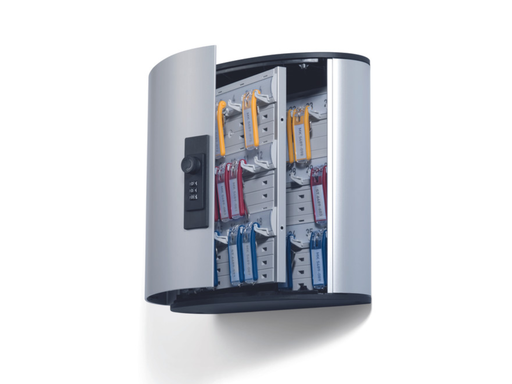 [DUR-196623] Sleutelkast Durable Key Box 36 sleutels met cijferslot metaal-zilver