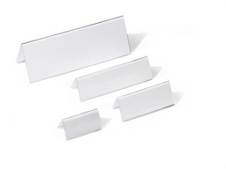 [DUR-803219] Tafelnaambord Durable acryl 52/104x100mm transparant (10)