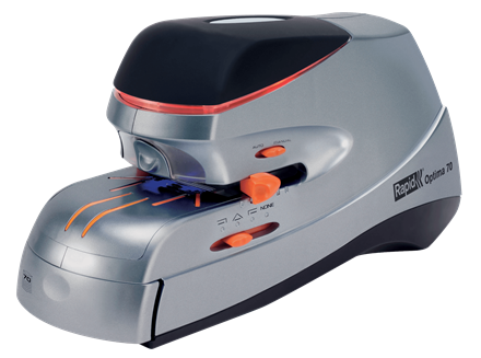 [ESS-2102355] Elektrische nietmachine Rapid Optima 70vel contactloos zilver