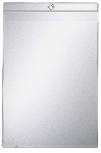 [ESS-40950000] Etui Leitz Premium PVC A5 200 micron met ophangoog gekorreld transparant (50) (4095000)