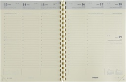 [AGE-1363451] Agenda Brepols Timing Cube 171x220mm zestalig assorti 2025 1 week/2 pagina's