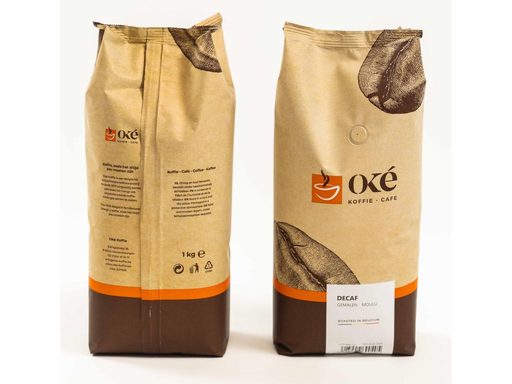 [TIM-577] Koffie Oké Koffie Deca gemalen 1kg