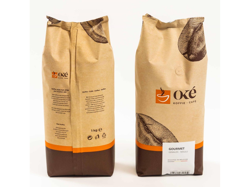 [TIM-573] Koffie Oké Koffie Gourmet gemalen 1kg