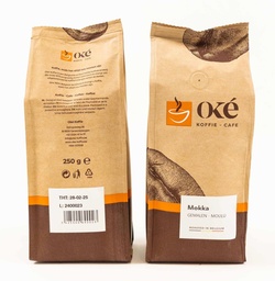 [TIM-606OKE] Koffie Oké Mokka gemalen 250g