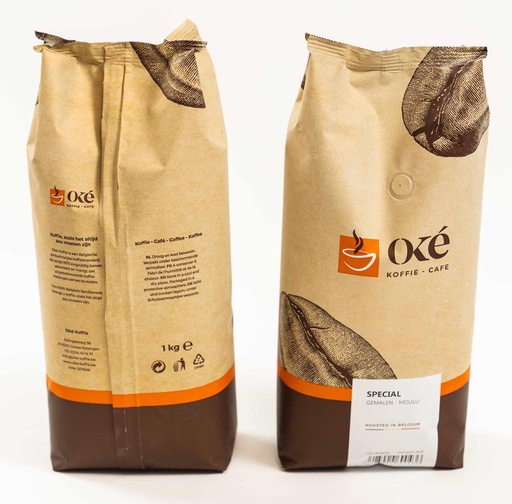 [TIM-5720] Koffie Oké Koffie Special gemalen 1kg