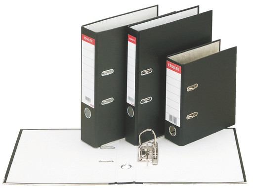 [ESS-220230] Ordner Esselte karton A4 rug 75mm zwart (2202300)