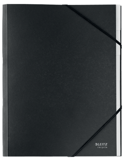 [ESS-39140095] Sorteermap Leitz Recycle karton A4 6-vaks zwart