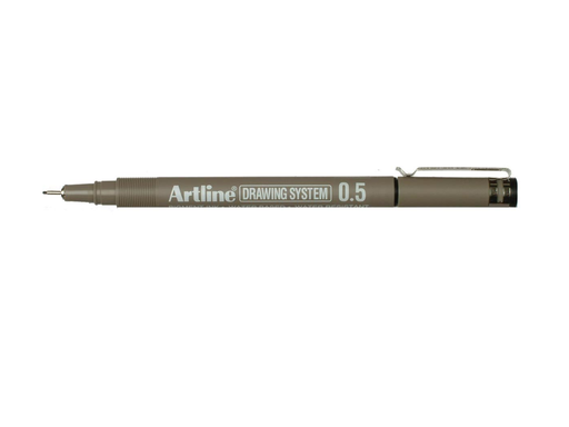 [TIM-414695] Fineliner Artline Drawing System 0,5mm zwart