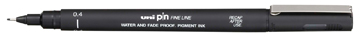 [TIM-005200] Fineliner Uni-Ball Pin 0,4mm zwart