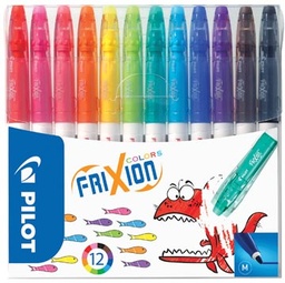 [TIM-5423888] Viltstift Pilot FriXion Colors medium assorti (12)