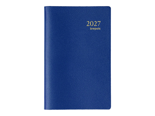[AGE-2051062] Agenda Brepols Delta Genova 6-talig 2027 blauw