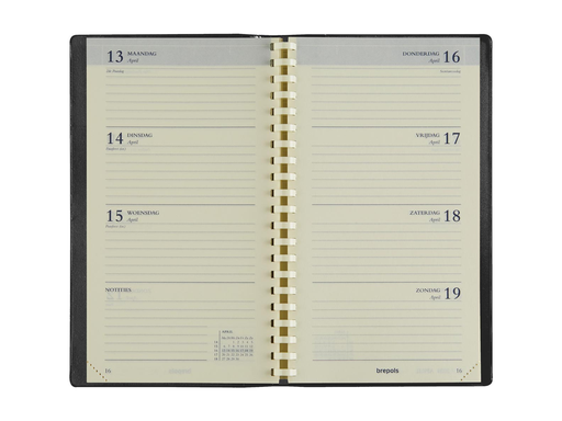 [AGE-1205162] Agenda Brepols Interplan Genova 2027 blauw