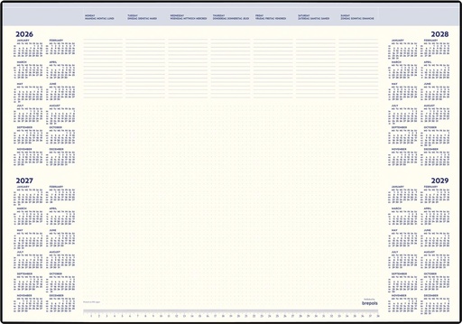 [AGE-1421216] Bureauonderlegger Brepols Desk Mate 412x590mm 2026