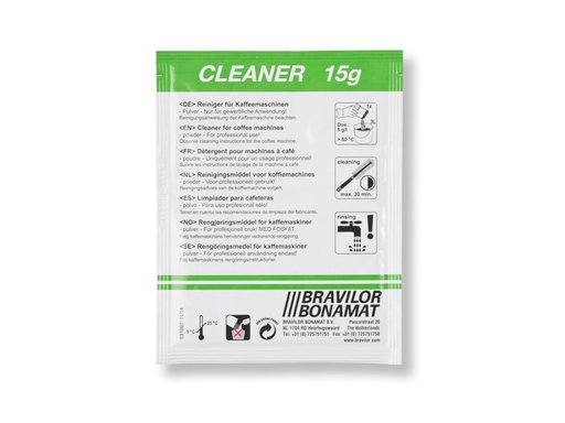 [TIM-7191101] Reinigingsmiddel voor filterkoffiezetapparaten Bravilor Bonamat Cleaner 15g per zakje (60)