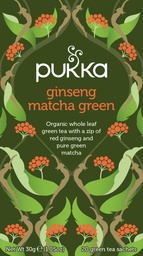 [TIM-46936] Thee Pukka Bio Ginseng Matcha Green (20)