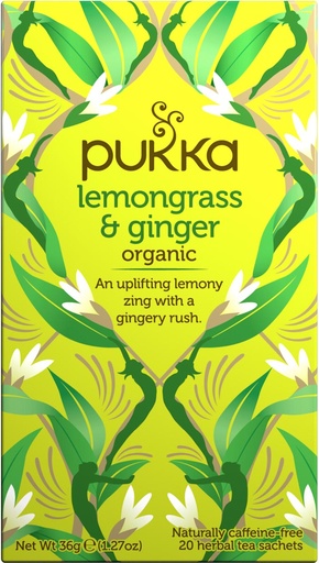 [TIM-46932] Thee Pukka Bio Lemongrass - Ginger (20)