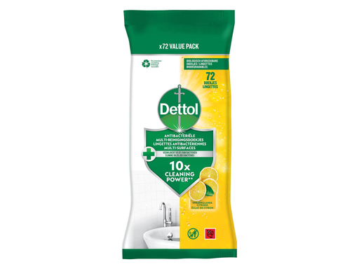 [TIM-RCD1862] Reinigingsdoekjes Dettol citrus (72)