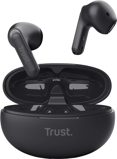 [TIM-25298] Draadloze oortjes Trust Yavi Bluetooth noice cancelling earphones zwart