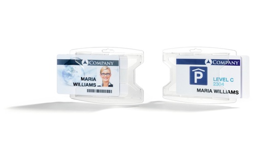 [DUR-895219] Kaarthouder Durable reXycle PP gerecycleerd voor 2 kaarten zonder bevestiging (10)